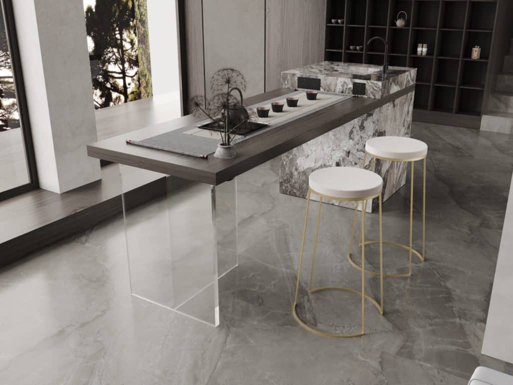 كرسي بار مودرن بدون ظهر