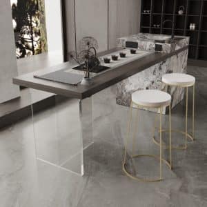 كرسي بار مودرن بدون ظهر