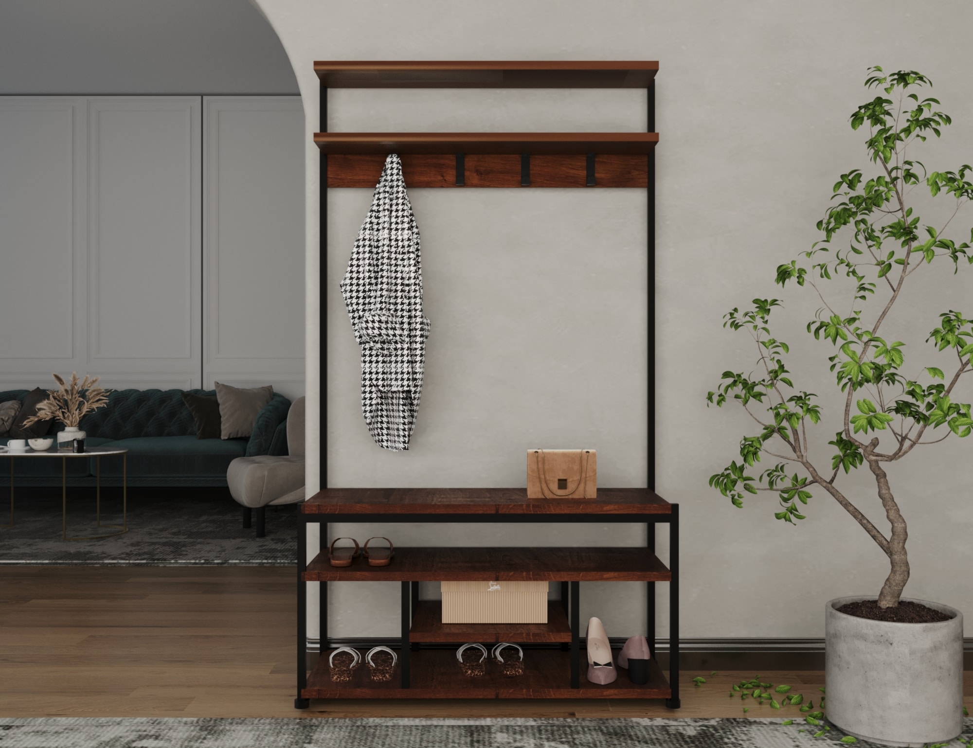 جزامة مودرن - جزامة حديد - جزامة خشب - جزامة خشب مودرن - جزامة طويلة