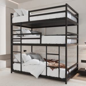 سرير حديد مودرن 3 دور مناسب للأطفال والمراهقين