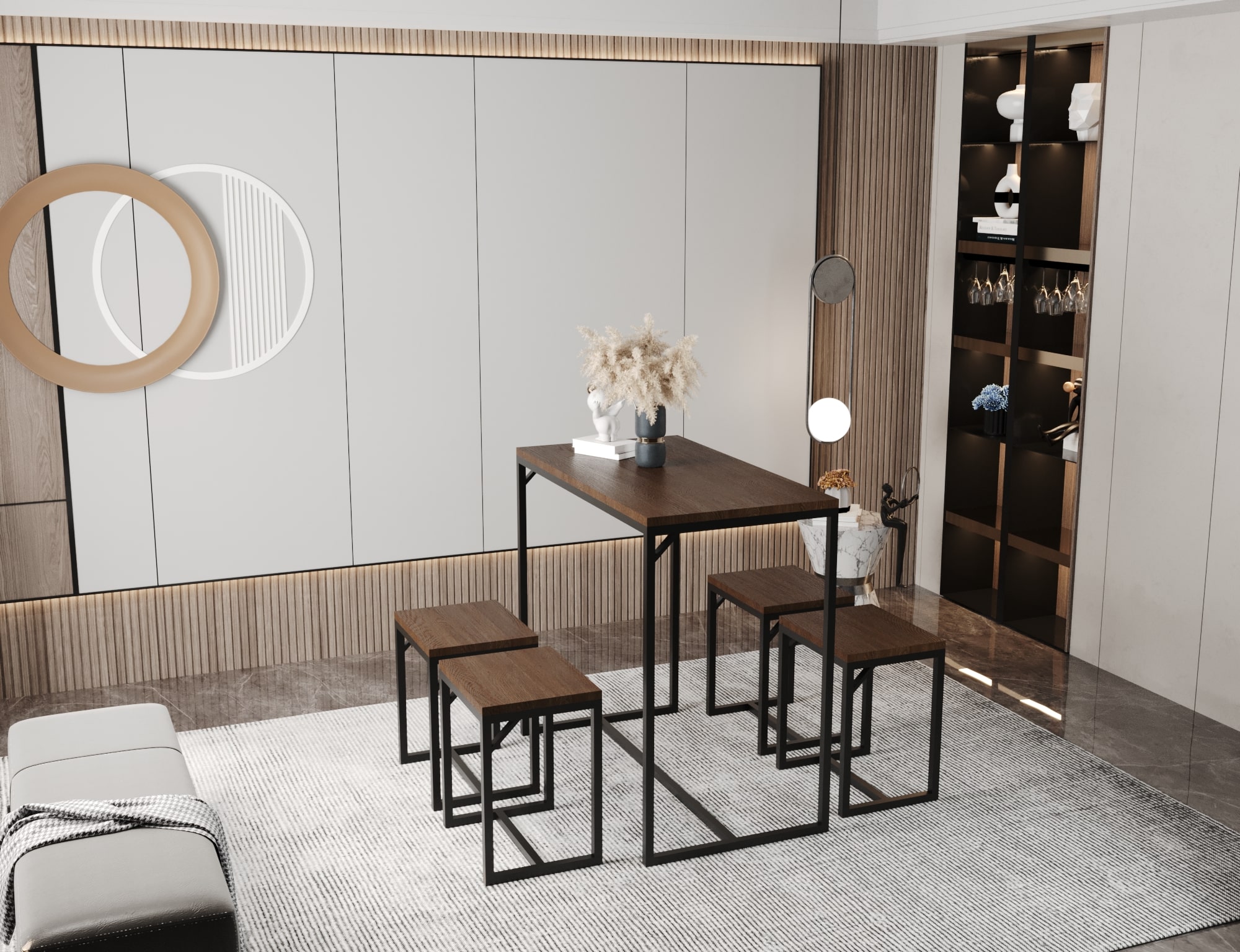 ترابيزة سفرة 4 كراسي