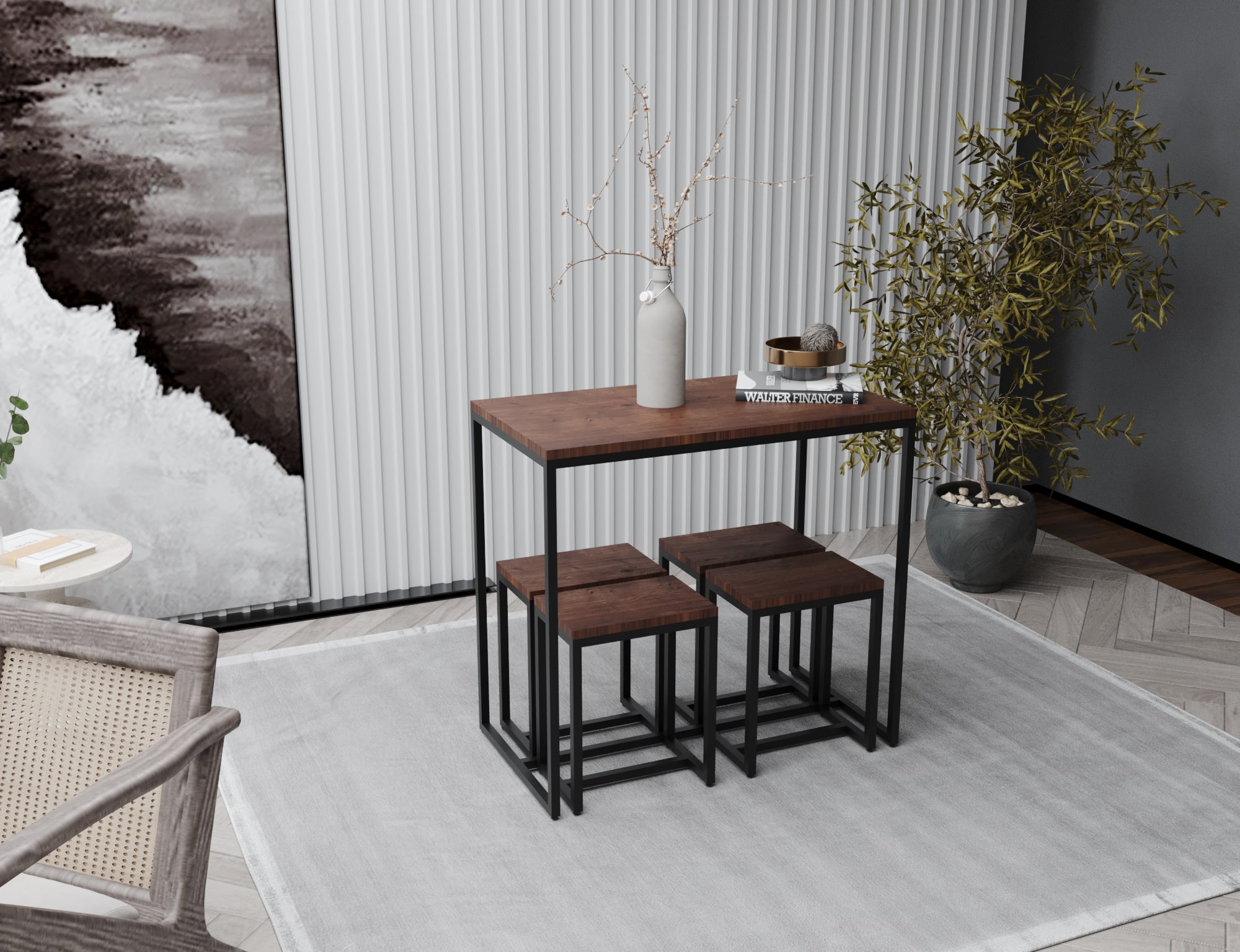 ترابيزة سفرة 4 كراسي