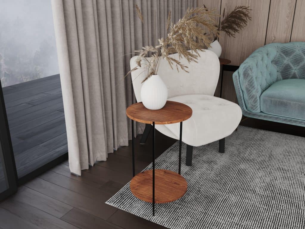 ترابيزة خشب - ترابيزة مودرن - ترابيزة جانبية