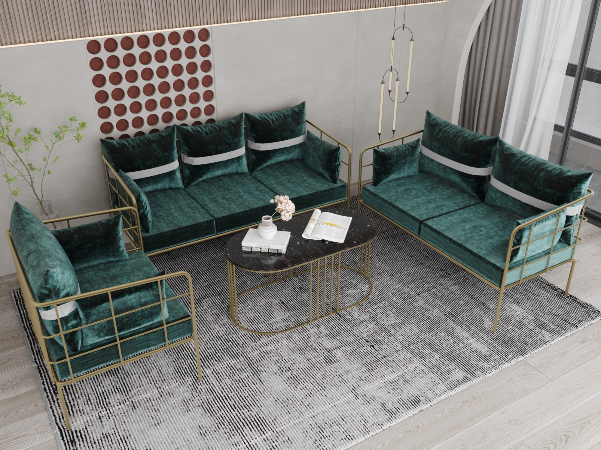 انتريه جنزازي - انتريه زيتي - انتريه زمردي