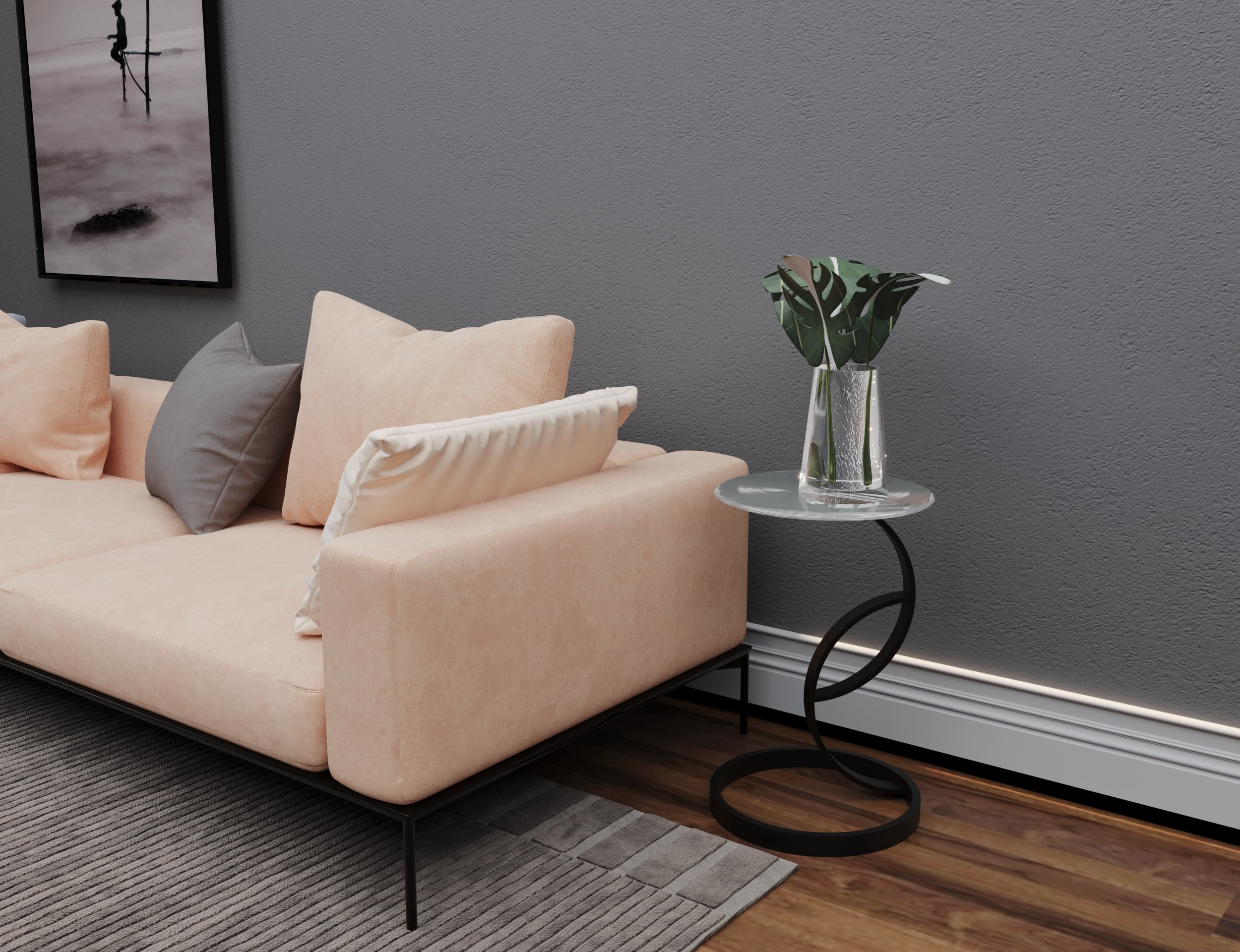 ترابيزة جانبية - ترابيزة مودرن - ترابيزة قهوة - ترابيزة جانبية مودرن - ترابيزة معدن - ترابيزة استانلس - ترابيزة صغيرة