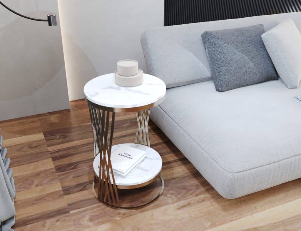 ترابيزة جانبية - ترابيزة استانلس - ترابيزة مودرن