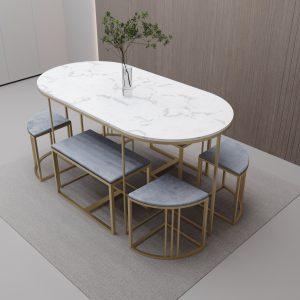 سفرة مودرن صغيرة - سفرة مودرن - سفرة مودرن ٦ كراسي - كراسى سفرة مودرن