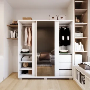 دولاب جرار 3 ضلفة لايف ستور