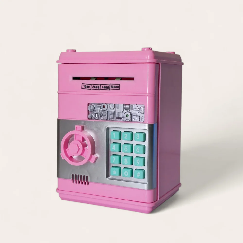 حصاله اطفال على شكل خزنة حصاله اطفال على شكل خزنة