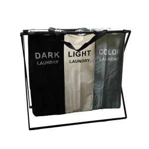 سبت غسيل مقسم قابل للطي