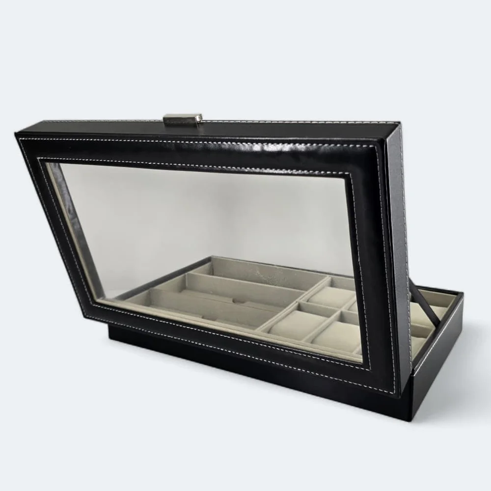 منظم ساعات 12 خانة X منظم ساعات واكسسوارات