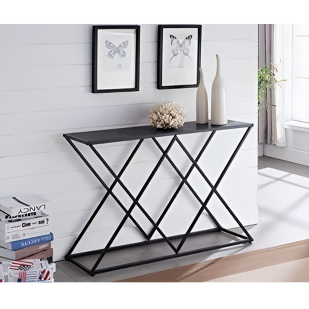 كونسول 100×30×90 سم من - أسود