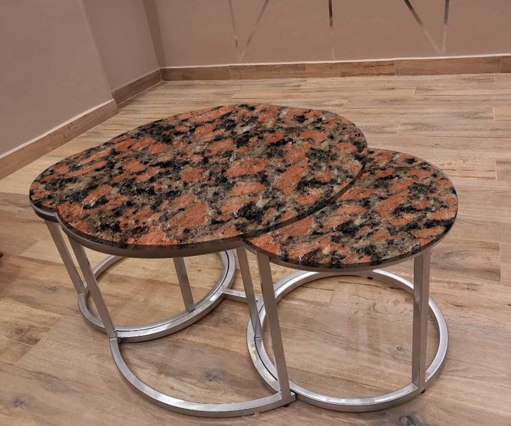 طقم ترابيزات ستيل