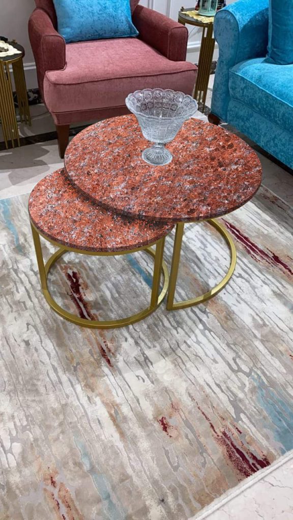 طقم ترابيزات ستيل