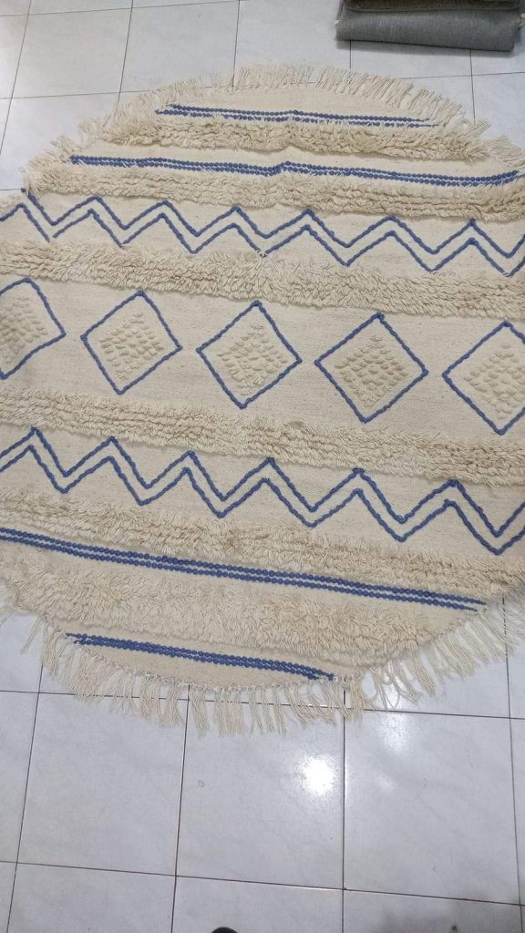 سجادة صوف صناعة يدوية