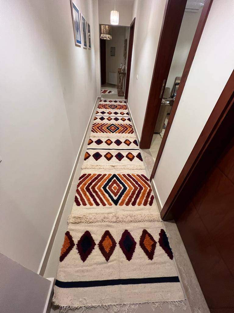 سجادة صوف صناعة يدوية