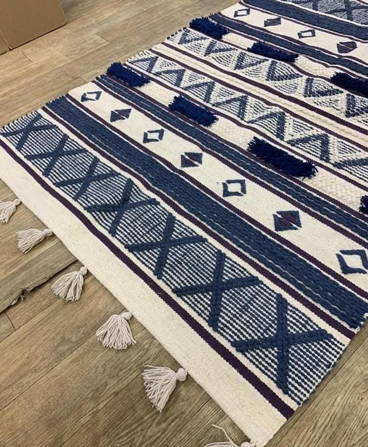 سجادة صوف صناعة يدوية