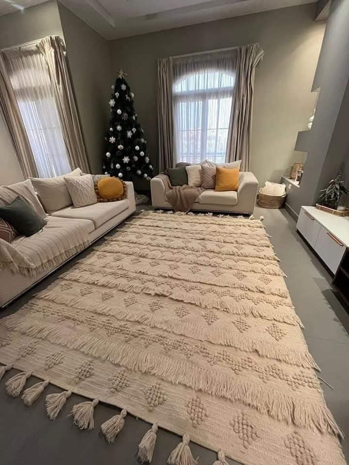 سجادة صوف صناعة يدوية