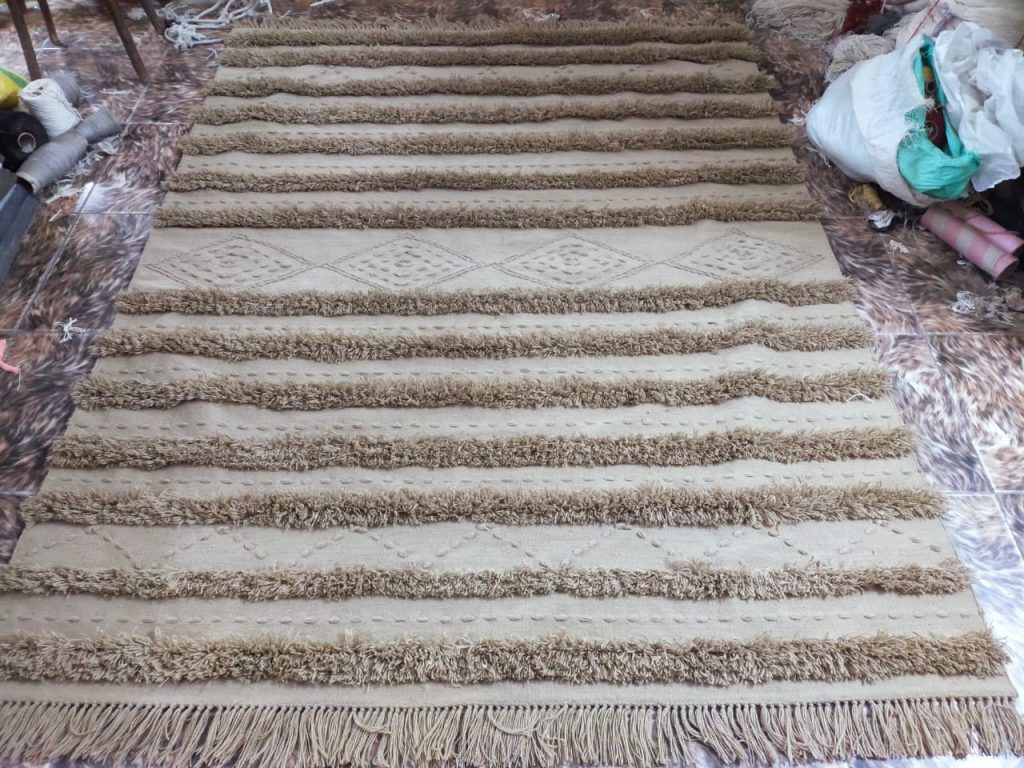 سجادة صوف صناعة يدوية