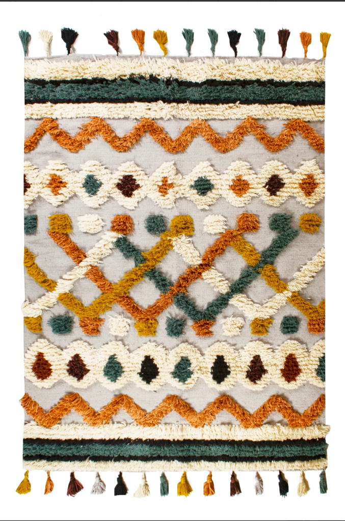 سجادة صوف صناعة يدوية