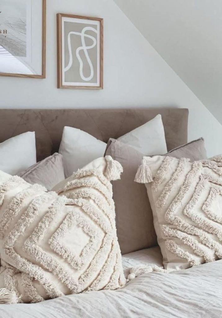 كوشن صوف صناعة يدوية