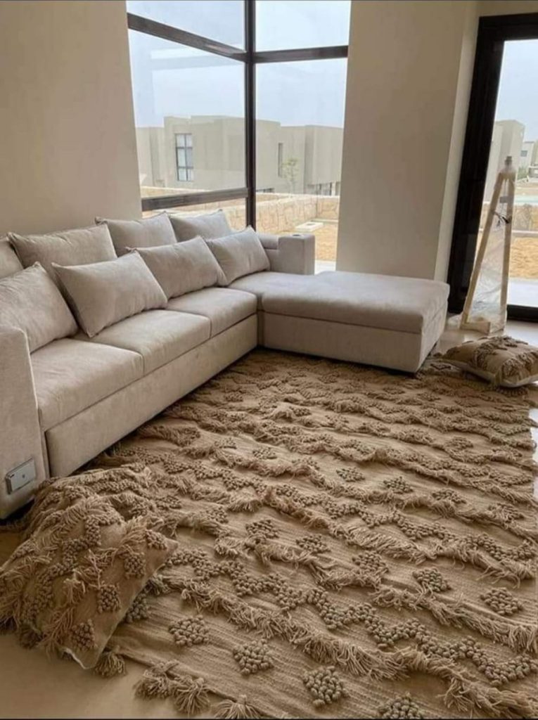سجادة صوف صناعة يدوية