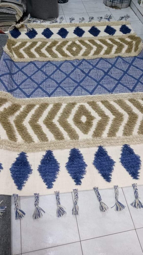 سجادة صوف صناعة يدوية