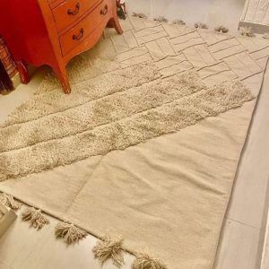 سجادة صوف صناعة يدوية