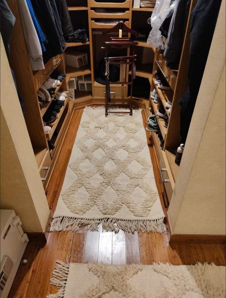 سجادة صوف صناعة يدوية